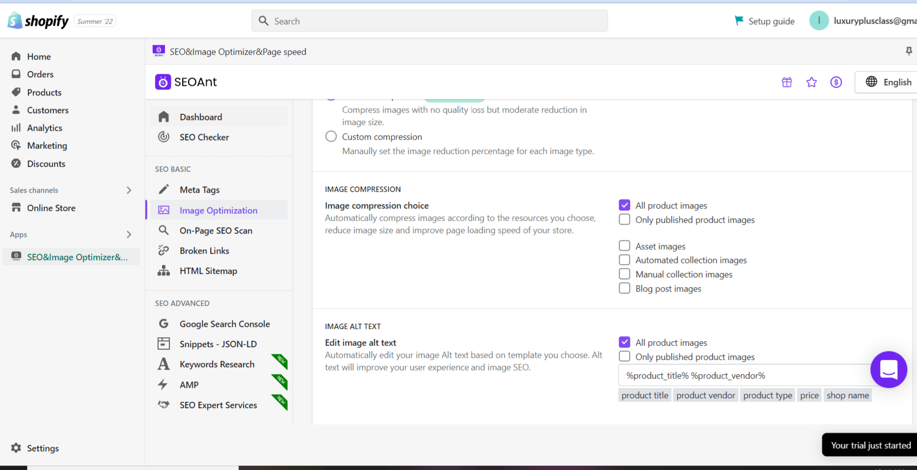 Automatically Optimize Image SEO