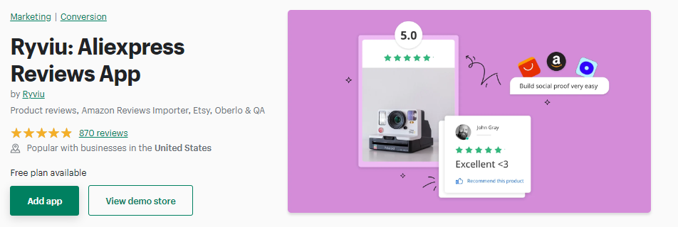 Aliexpress Reviews APP-Ryviu