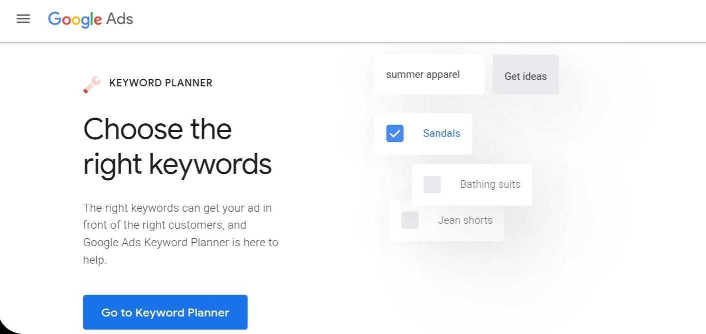 Google Keyword Planner