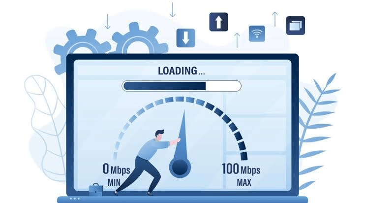 website's loading speed